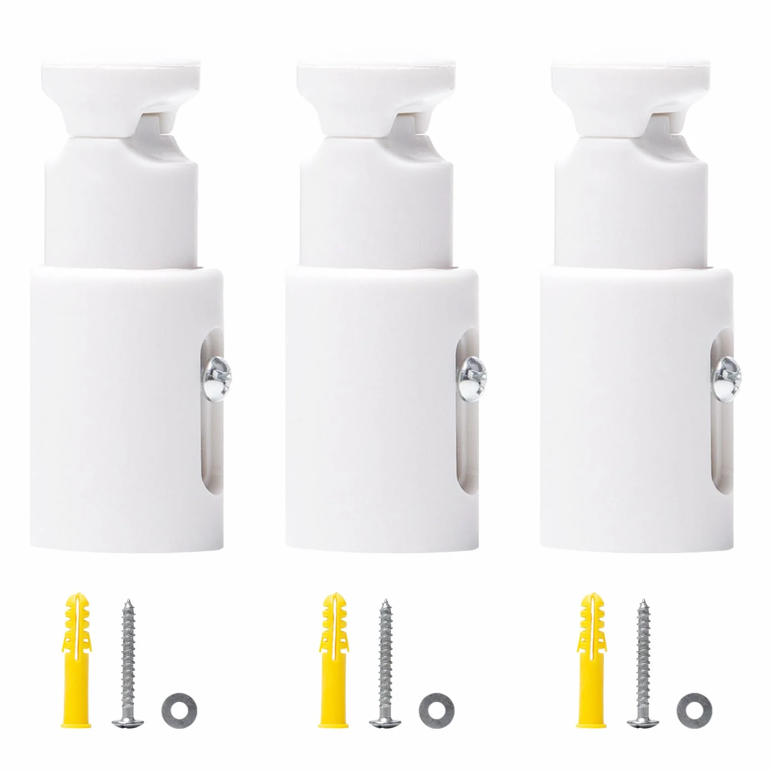 3 Piezas Soporte para Radiadores de Baño Toallero Radiadores Soportes Universales Soporte Radiador Toallero Electrico Espaciado Ajustable 7.5-9.5 cm para Radiadores de Baño Rectos o Doblados