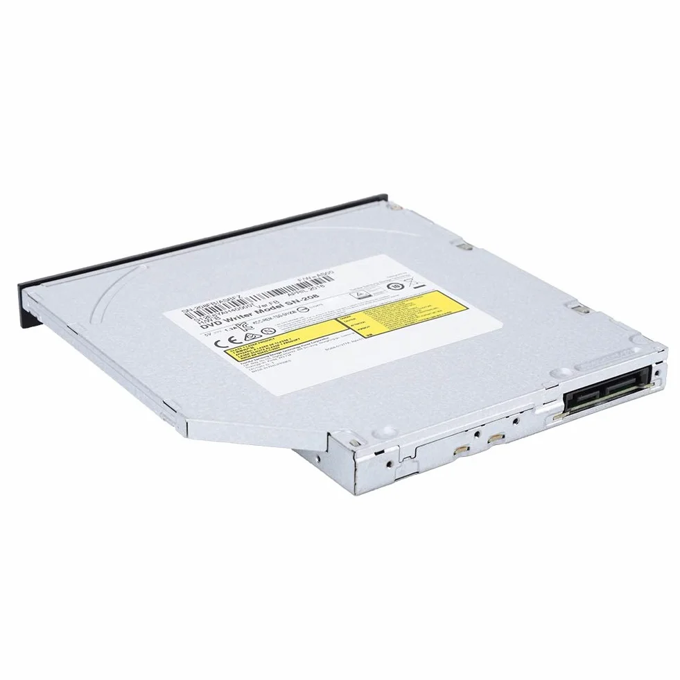 Unidad óptica interna, unidad de DVD para computadora portátil, grabadora de DVD-RW CD DVD RW Rom Burner, reemplazo de la computadora portátil Carga de la bandeja de PC delgada, dispositivo de unidad