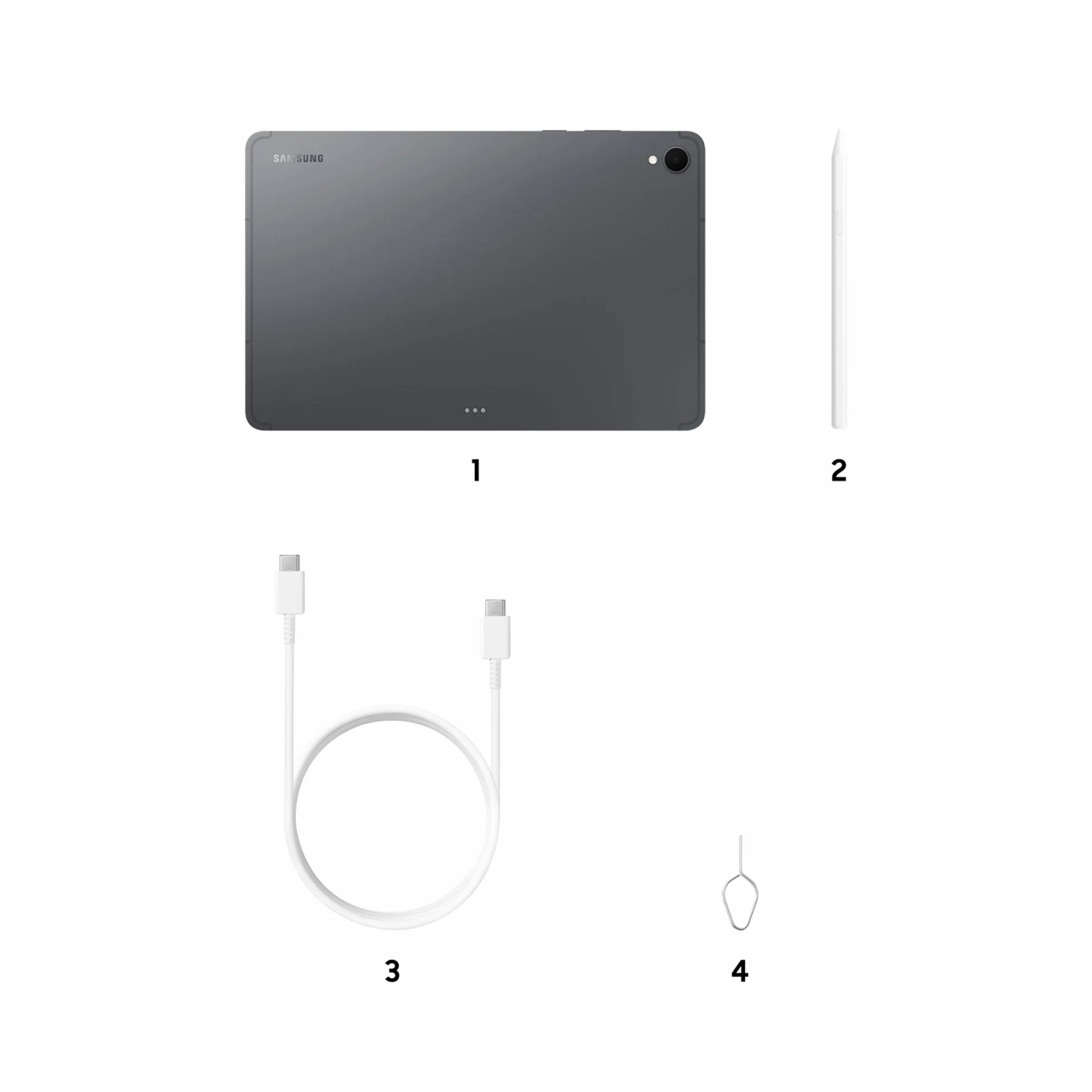 Samsung Galaxy Tab S11 128GB WiFi, Tablet con IA, Ligera, Dex, 12 GB de Memoria, Batería de Larga Duración, Garantía Fabricante 3 Años + 1 Año Extra, Gris (Versión Española)
