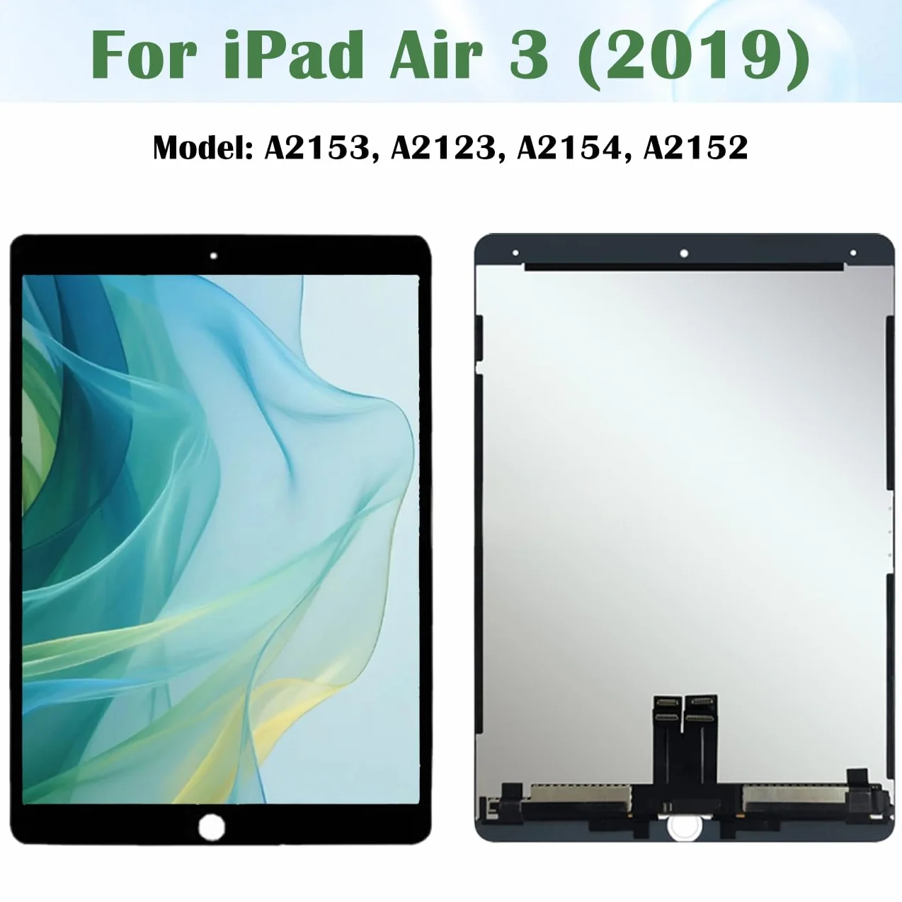 H&LYCYJ Pantalla LCD para iPad Air 3 (2019) A2153 A2123 A2154 A2152 LCD pantalla de repuesto con kit