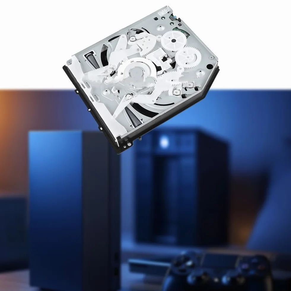 Para PS4 compatible con unidad de disco óptico de repuesto con BluRay DVD CD soporte portátil y construcción