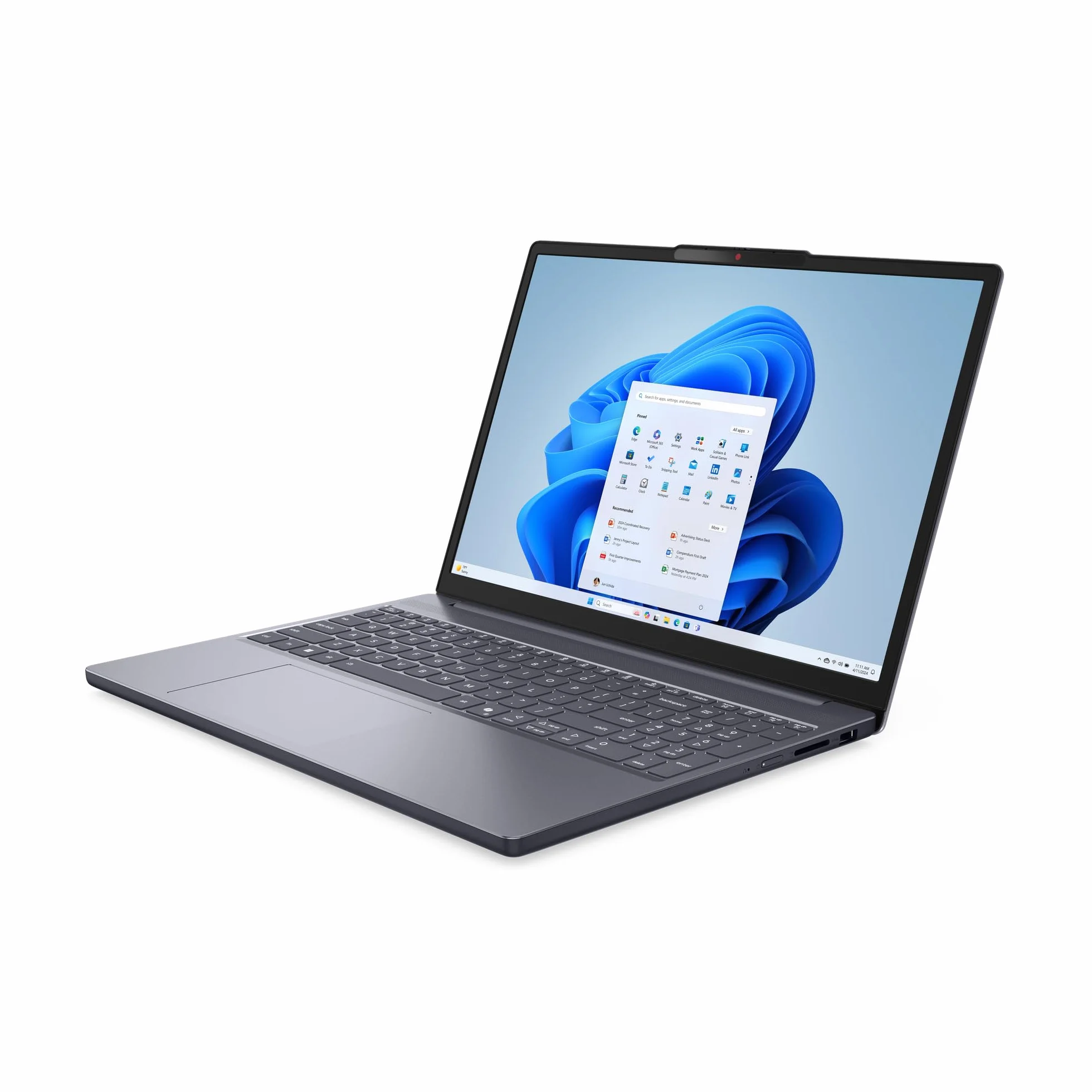 Lenovo IdeaPad Slim 3 Gen 10 – Ordenador Portátil 15.3" WUXGA (Intel Core i7-13620H, 16 GB RAM, 1TB SSD, Gráficos Intel UHD, Wi-Fi 6, Windows 11 Home) Teclado QWERTY Español - Gris Luna