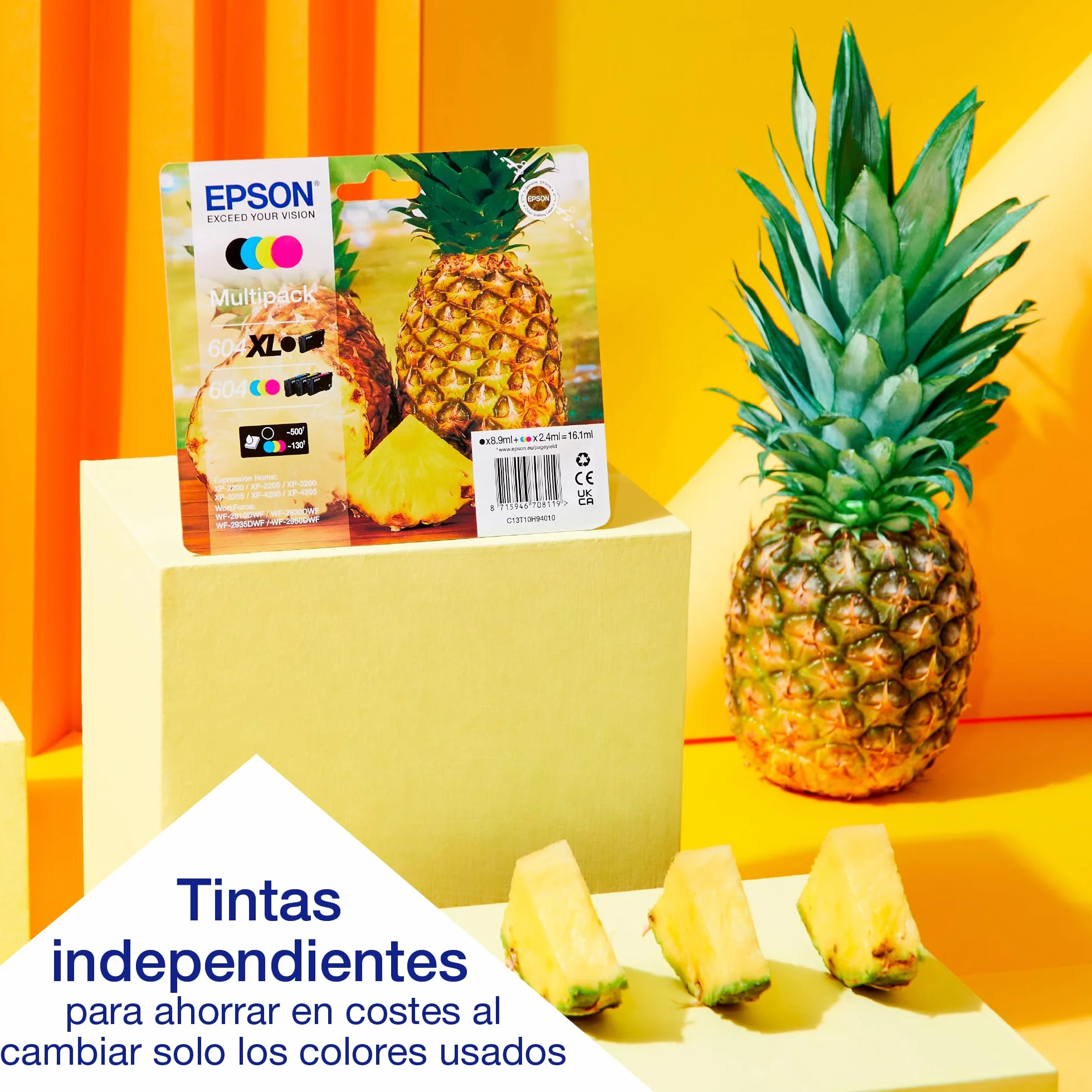 Epson Impresora de inyección de Tinta multifunción Workforce WF-2950DWF A4 con conectividad inalámbrica