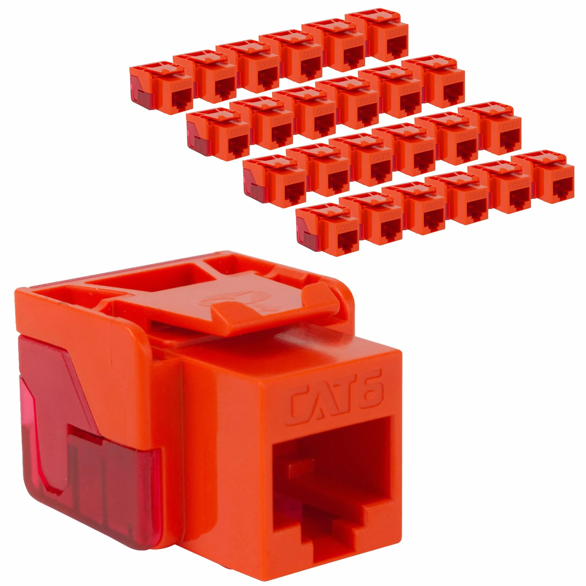 ICC IC107L6COR - Conector (Naranja, UL, -40-68 °C)