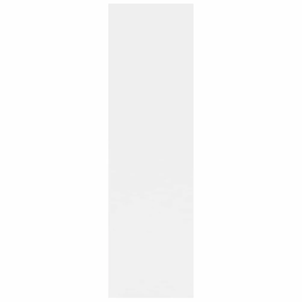 vidaXL Estantería de Pared Flotante Madera Contrachapada Blanco 75x16x55 cm