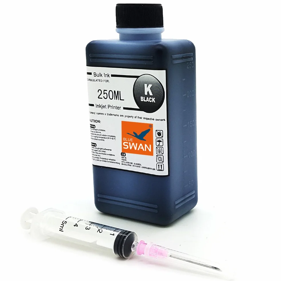 BLUE SWAN Kit de Recarga de Tinta 550 ml Compatible con Cartuchos HP 305 y 305XL, Apto para impresoras HP Envy 6000, 6010, 6020, 6030, 6032, DeskJet 2700, 2710, 4100, Pro 6400, 6430, 6432