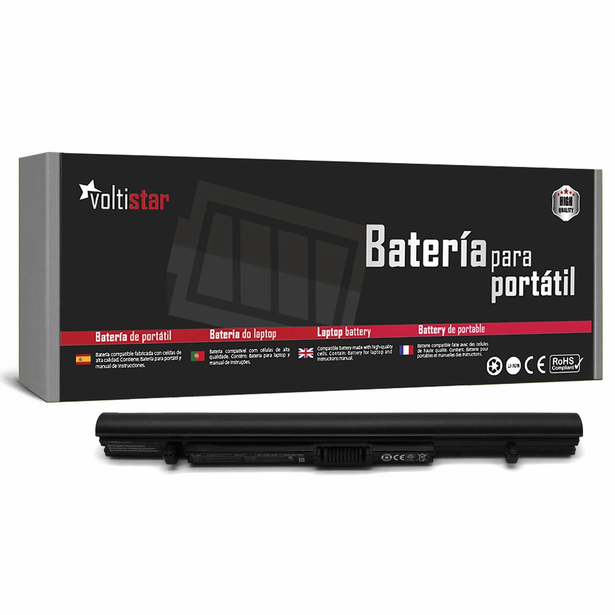 Voltistar - BATERÍA Compatible con Toshiba Satellite Pro A40-C A50-C A50-D R50-B Series PA5212U-1BRS