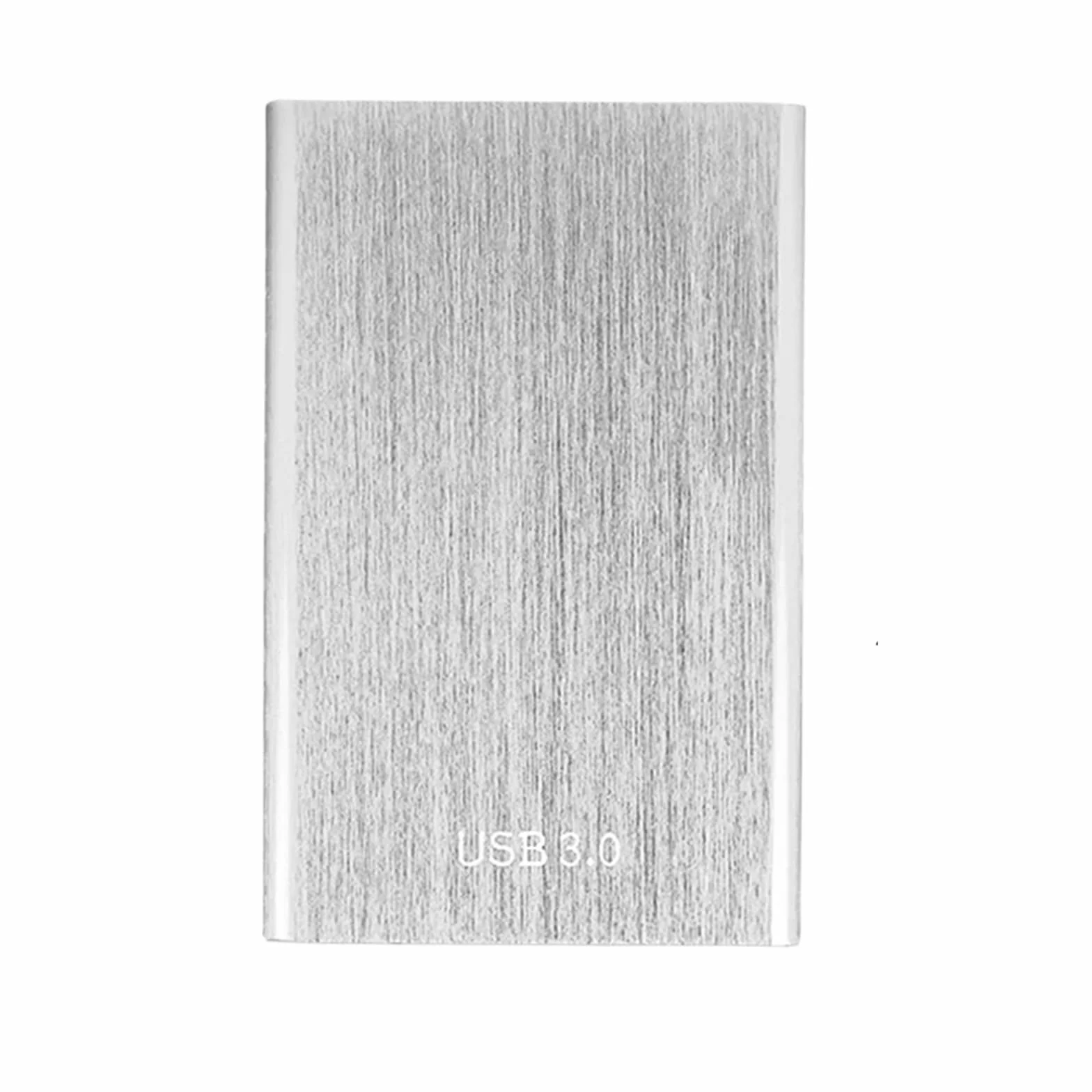 Disco Duro Externo portátil de 1TB Tableta de Almacenamiento de Metal de Juego de 25 Pulgadas Compatible con Dispositivos(Silver)